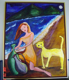 water girl for Nicky Jabin