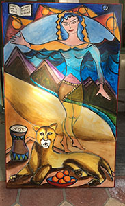 there was a flood and now there is a desert